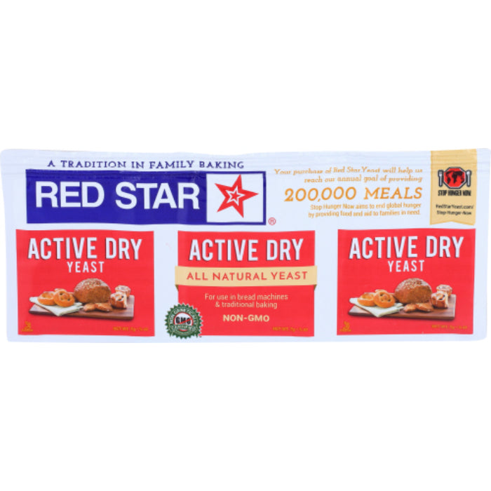 Red Star - Active Dry Yeast Packets 3PK, 0.75 Oz | Pack of 18