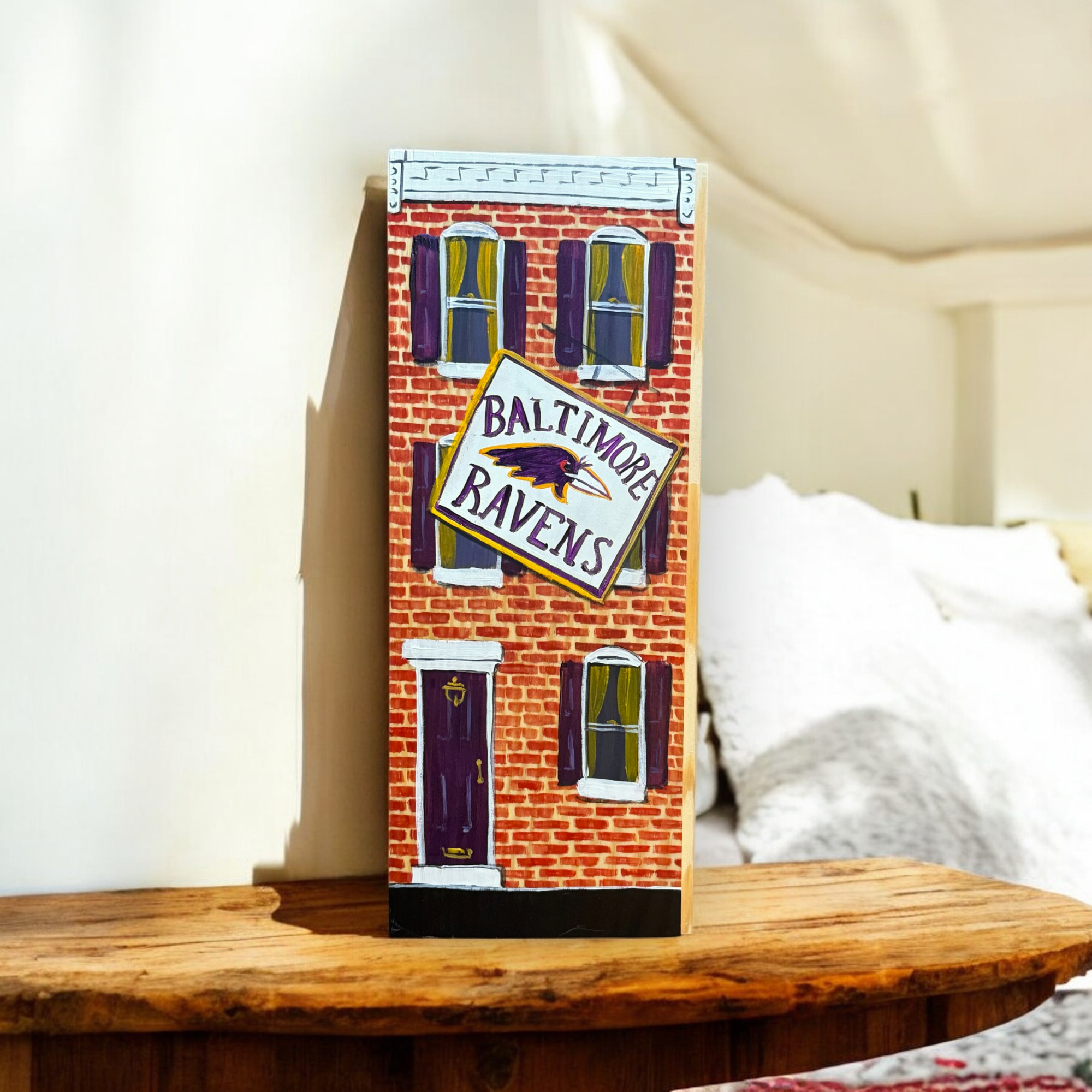 Linda Amtmann Wooden Planks Ravens house