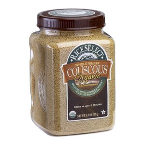 Rice Select Organic Couscous Whole Wheat Pasta, 26.5 oz Jar