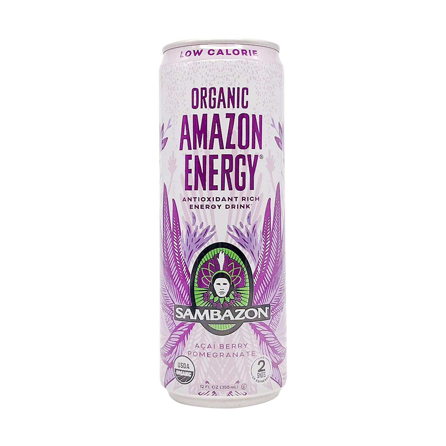 SAMBAZON Amazon Energy Low Calorie: Organic, Sustainable Energy Boost