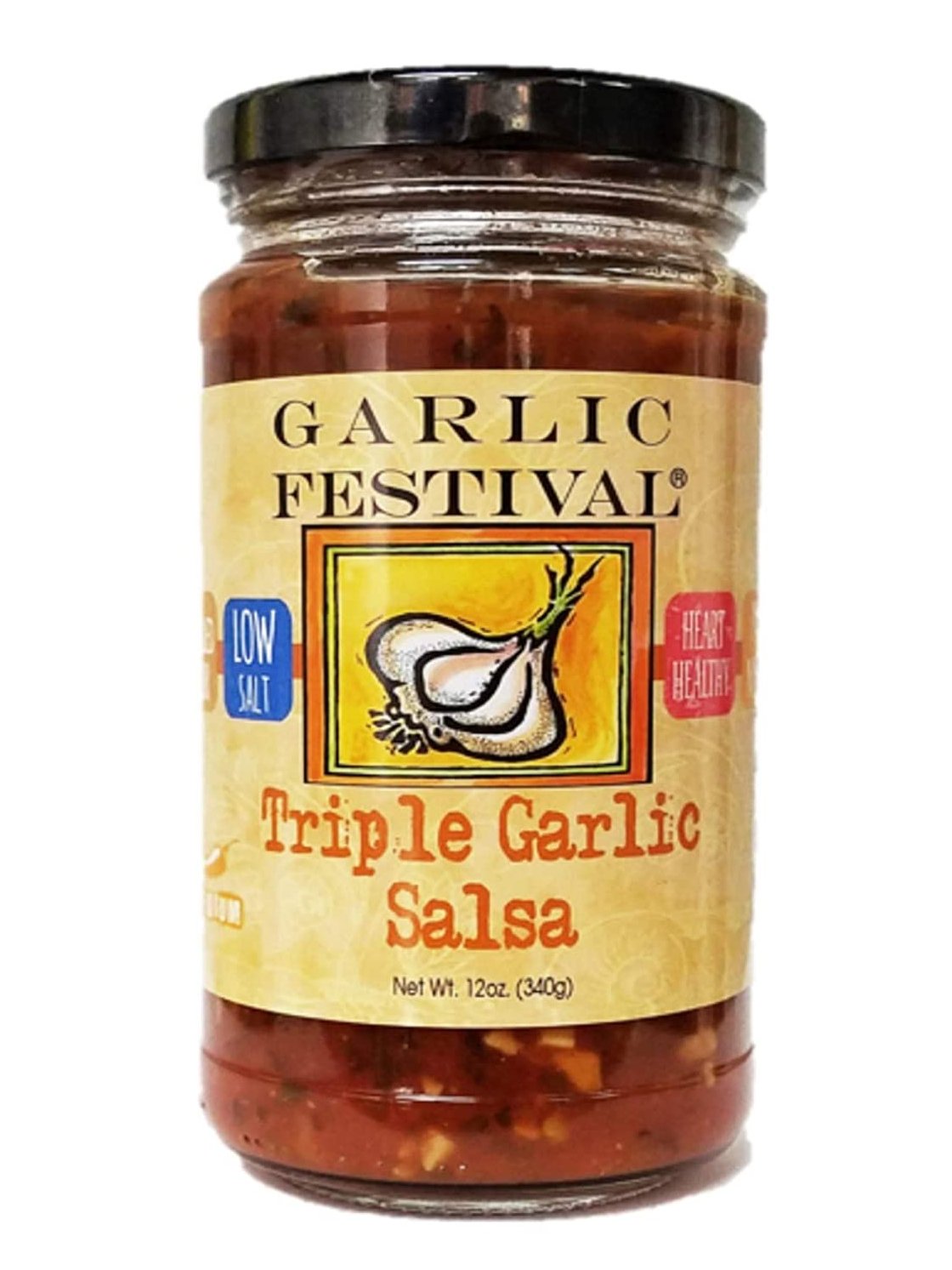 Salsa Triple Garlic Garlic Festival 12