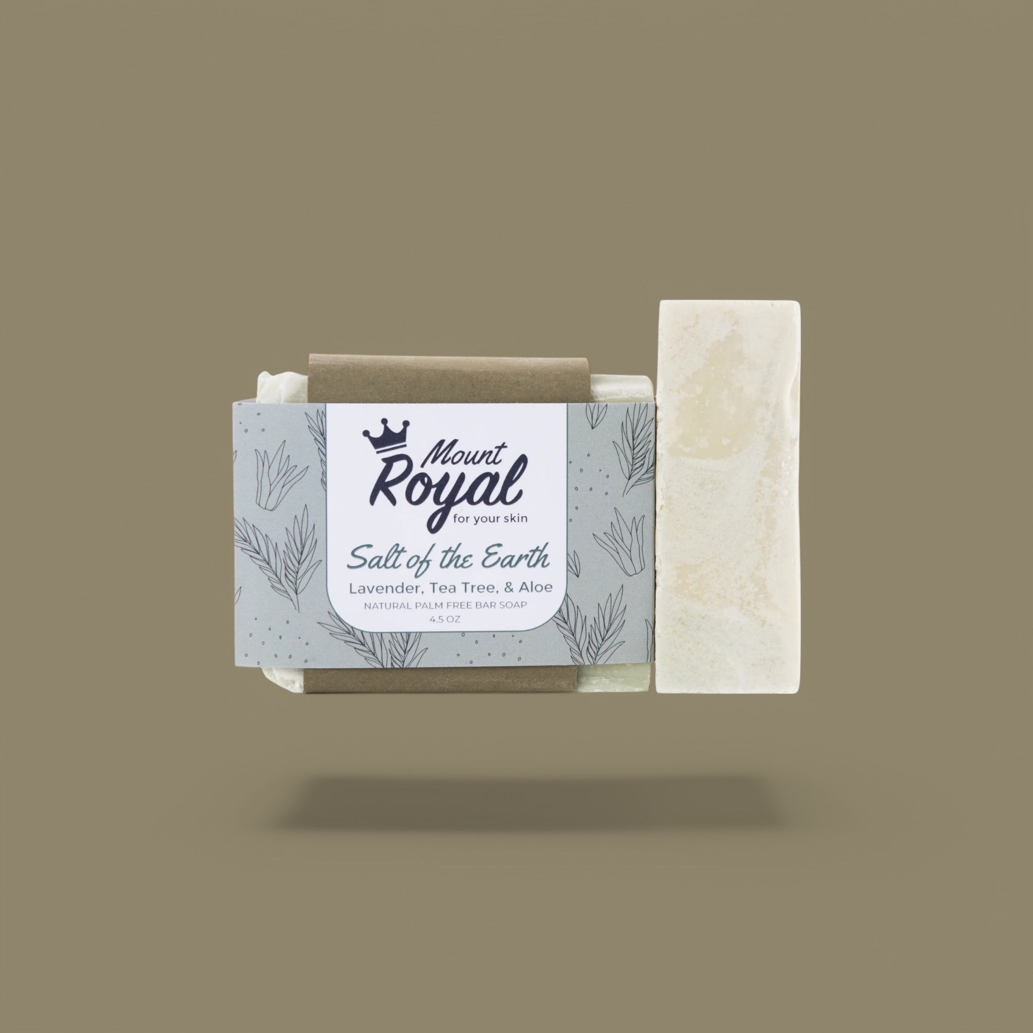 Salt of the Earth- Lavender, Tea Tree & Aloe Bar
