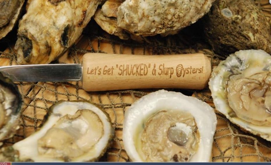 Printed Oyster Knife