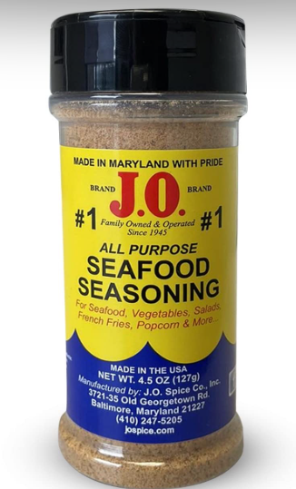 J.O. Seasoning- No. 1 All Purpose Seafood Seasoning 4.5oz
