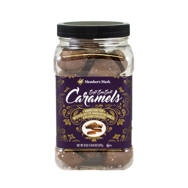 Member's Mark Soft Sea Salt Milk Chocolate Caramels, 31 oz.