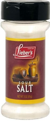 Lieber's Sour Salt Citric Acid, Kosher for Passover, 3 oz