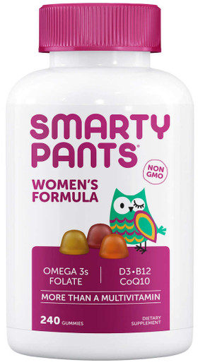 Smarty Pants Women's Formula Multivitamin, 240 Adult Gummies