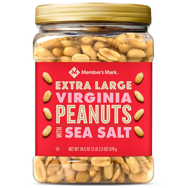 Member's Mark Extra Large Virginia Peanuts (34.5 oz.)
