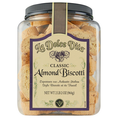 La Dolce Vita Classic Italian Biscotti, 34 oz