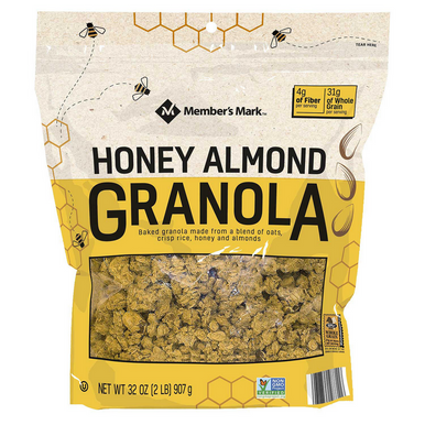 Member's Mark Honey Almond Granola 32 oz.