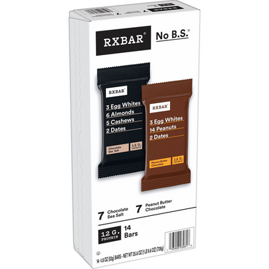RXBAR Protein Bar, Variety Pack 1.83 oz., 14 pk.