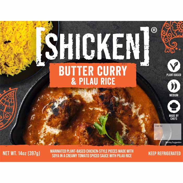 Delicious Shicken Butter Curry & Pilau Rice - 14oz Meal