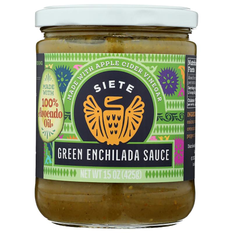 Siete - Green Enchilada Sauce, 15oz