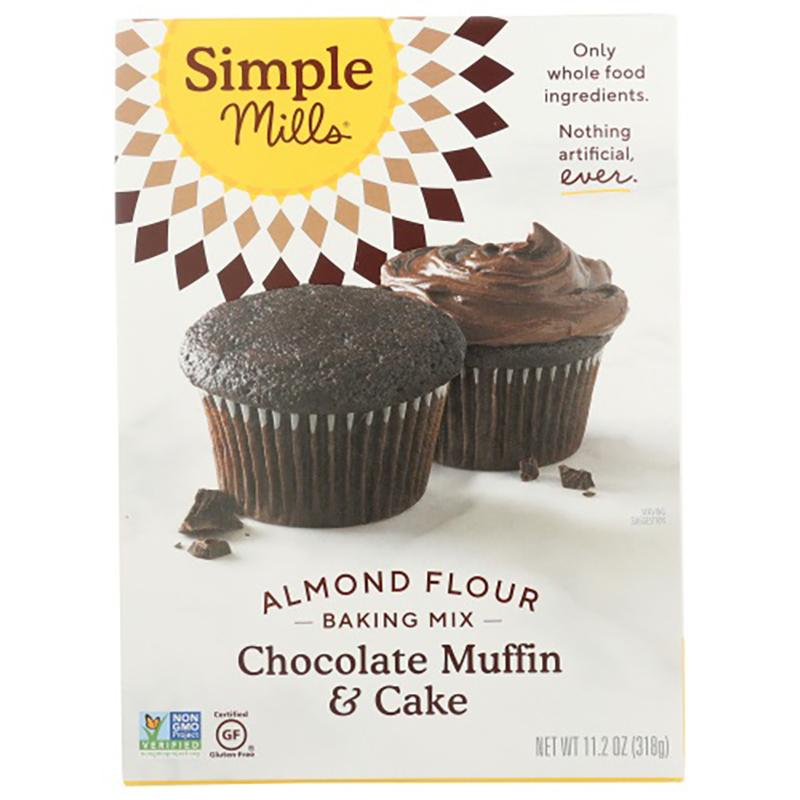 Simple Mills - Almond Flour Chocolate Muffin & Cake Mix,10oz