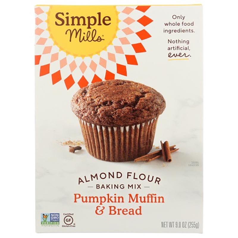 Simple Mills–Almond Flour Pumpkin Muffin & Bread Baking Mix,9oz