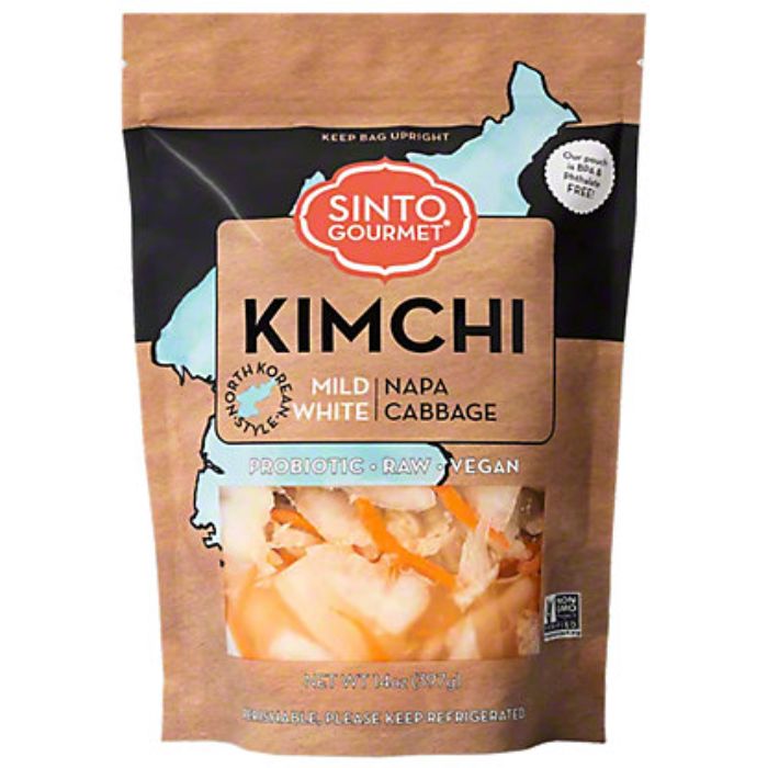 Sinto Gourmet - Cabbage Kimchi Mild Napa, 14 Oz | Pack of 6
