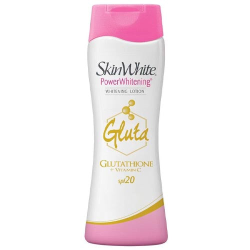 SkinWhite - Power Lotion - Gluta - Glutathione + Vitamin C - SPF 20 - 200 ML
