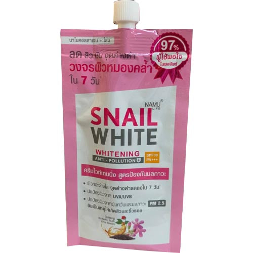 Snail White - Anti-Pollution Cream - SPF 30 - 1 Sachet - 7 ml