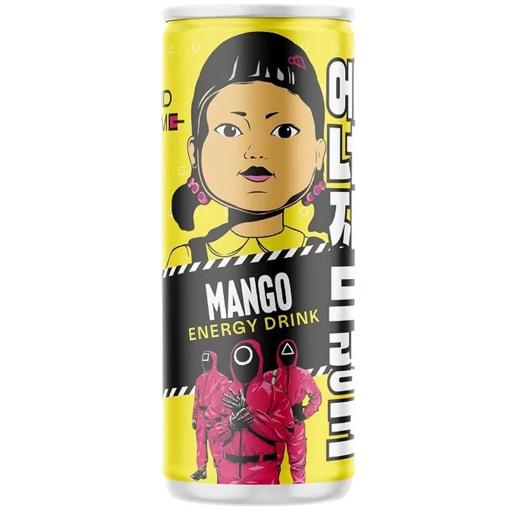 Squid Game Mango Energy Drink