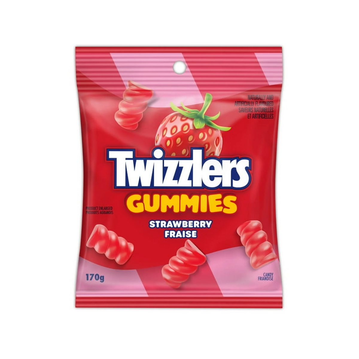 Twizzlers Strawberry170g - Canada (Case of 12)
