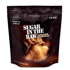 Sugar In The Raw All Natural Raw Turbinado Sugar, 80 oz.