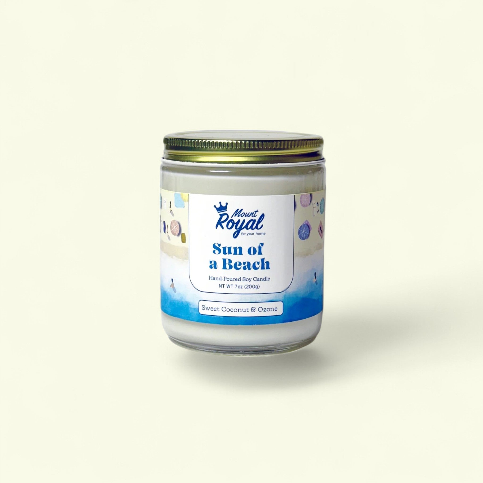 Sun of a Beach Candle – Mount Royal Candle Co.