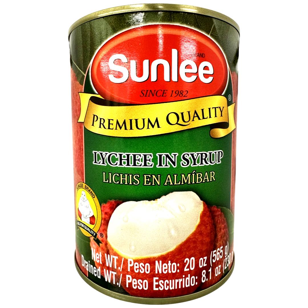 Sunlee Brand - Lychee in Syrup - 20 OZ