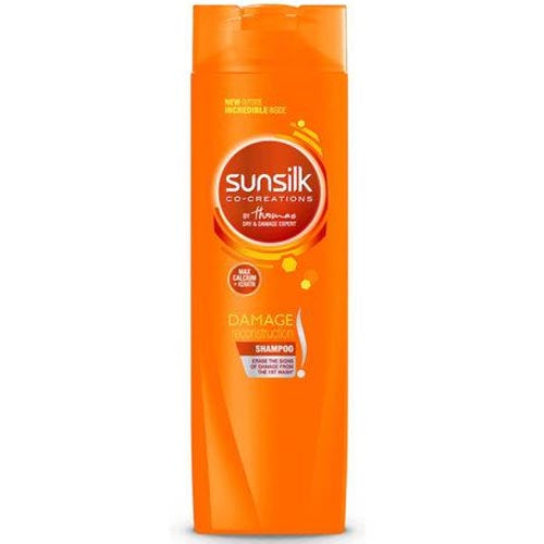 Sunsilk - Shampoo - Co-Creations- Max Calcium + Keratin - Damage Reconstruction (ORANGE) - 180 ML