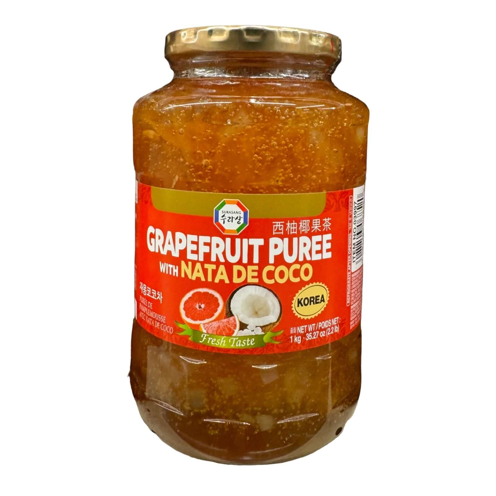 Buy Surasang Grapefruit & Nata de Coco Puree | 35.27 oz