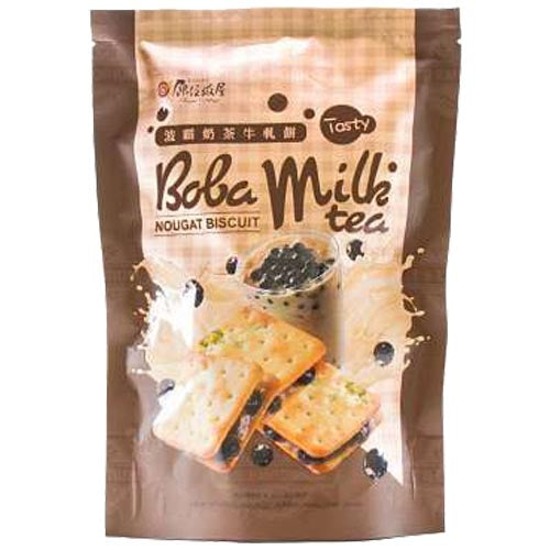 Taiwan Village - Boba Milk Tea - Nougat Biscuit - 120 G