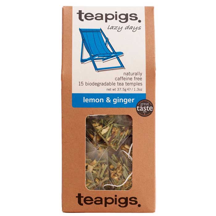 Teapigs - Lemon & Ginger Tea | Buy at PlantX - the one-stop vegan shop