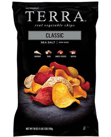 Terra Classic Vegetable Chips Sea Salt, 20 oz.