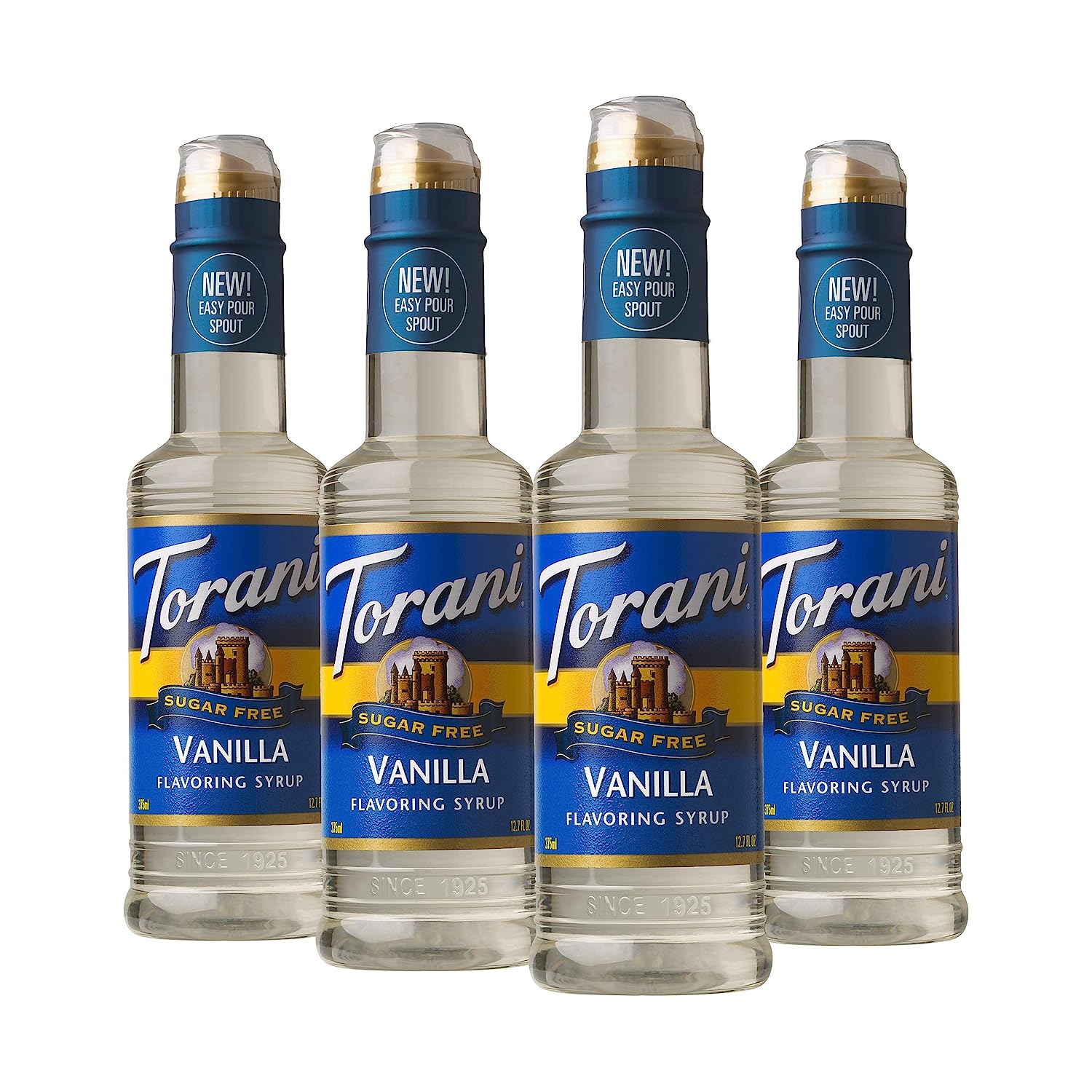 Torani Syrup Sugar Free French Vanilla 12.7 Fo - Pack Of 4