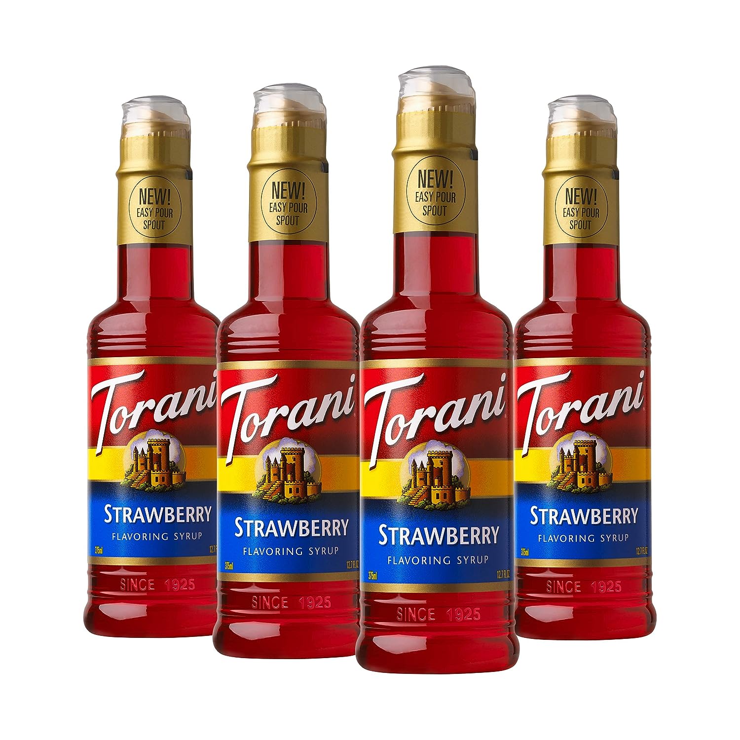 Torani Strawberry Syrup 12.7 Fo - Pack Of 4