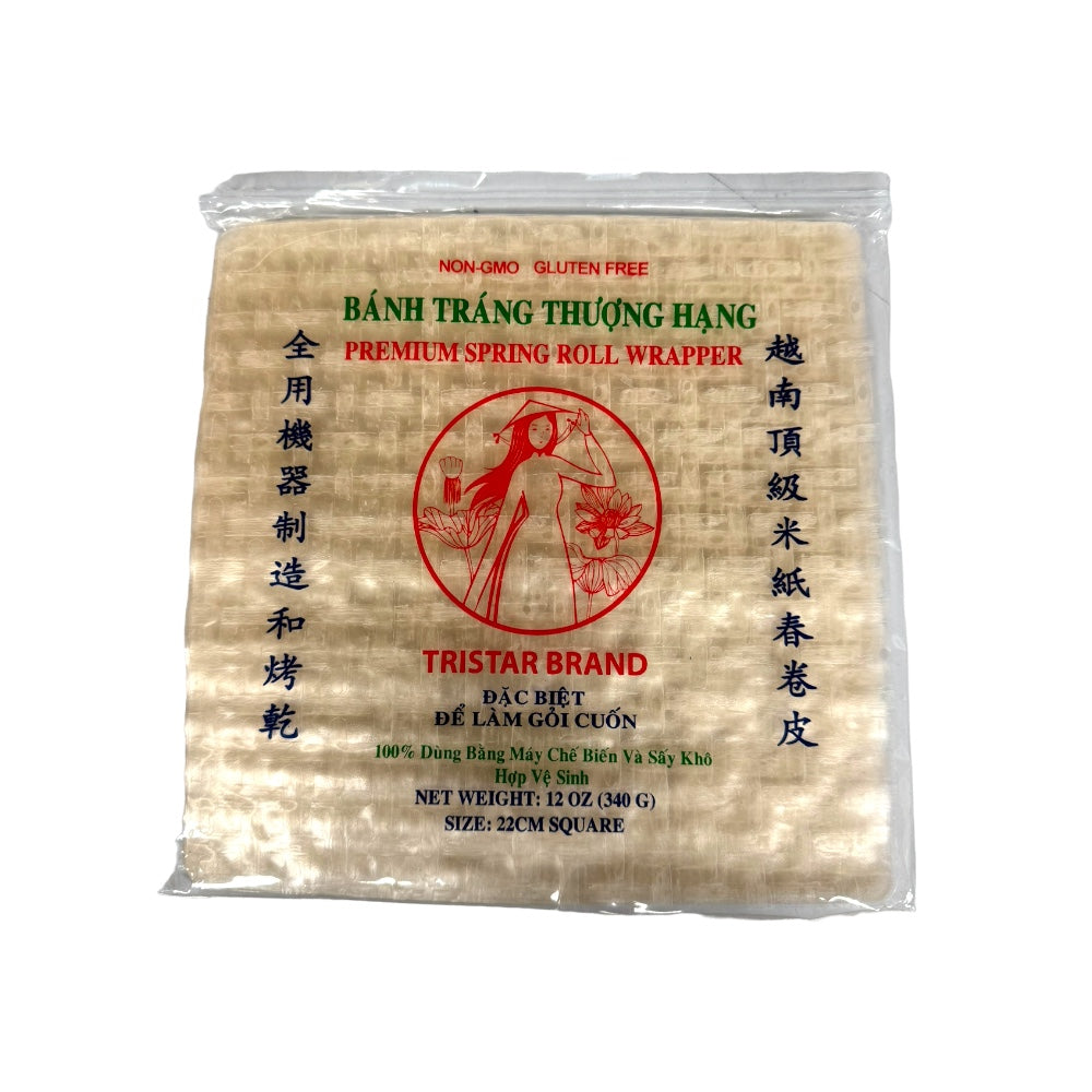 Tristar Brand Premium Spring Roll Wrapper Square