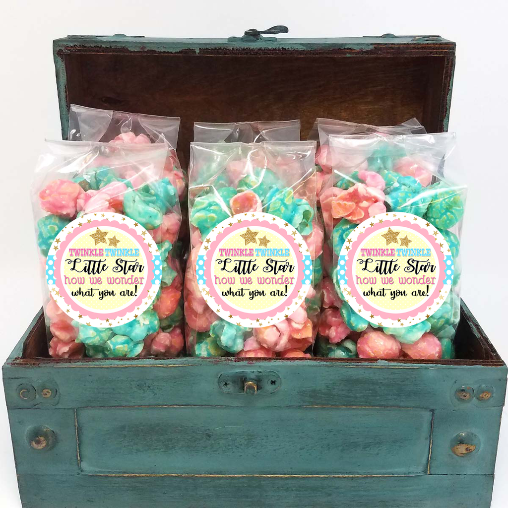 Twinkle Twinkle - Gender Reveal Popcorn Favors