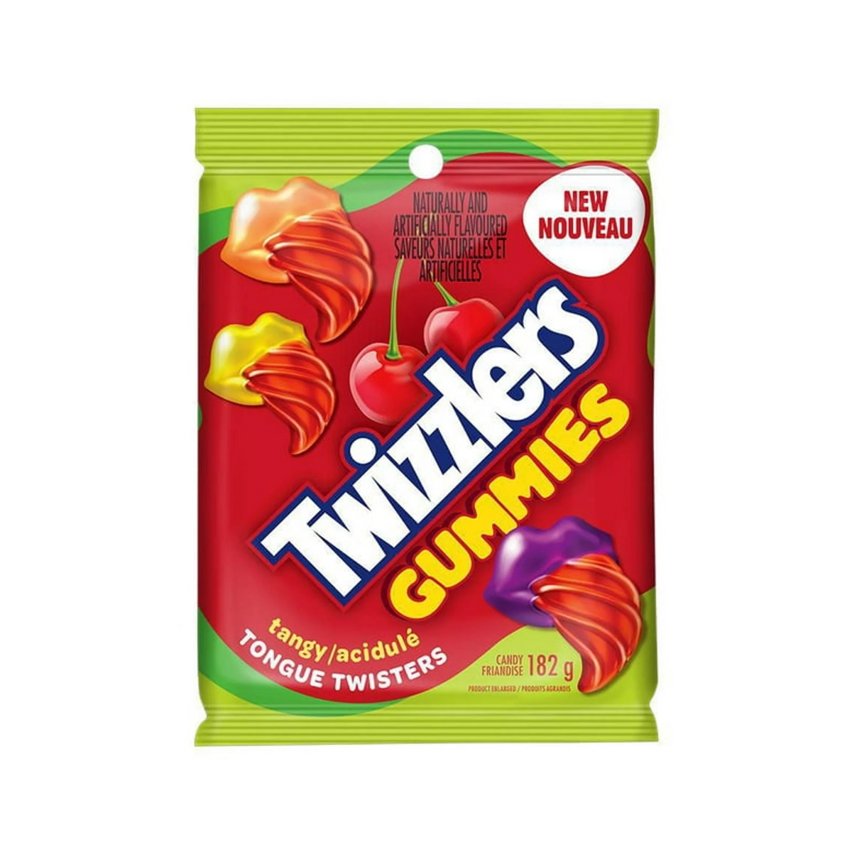 Twizzlers Tangy 182g - Canada (Case of 12)