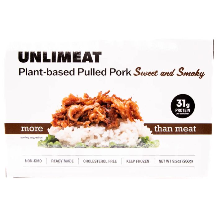 Experience Unlimeat Pulled Pork: Sweet, Smokey Perfection