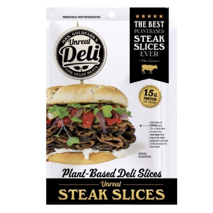 Unreal Deli - Steak Deli Slices, 5oz | Buy at PlantX Today