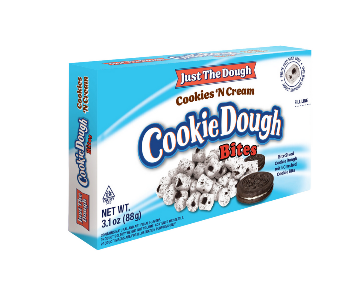 Just The Dough Cookie Dough Bites - Cookies N Cream