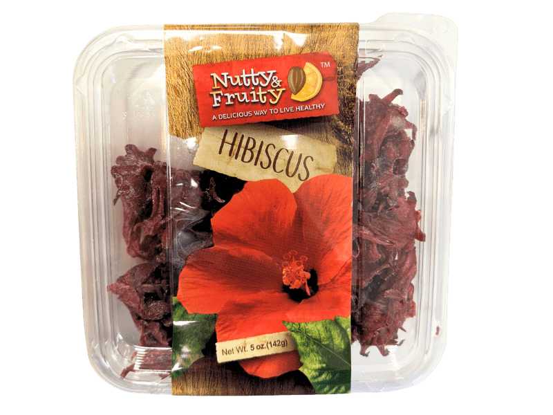 Dried Hibiscus Flowers, Sugar Sweetened
