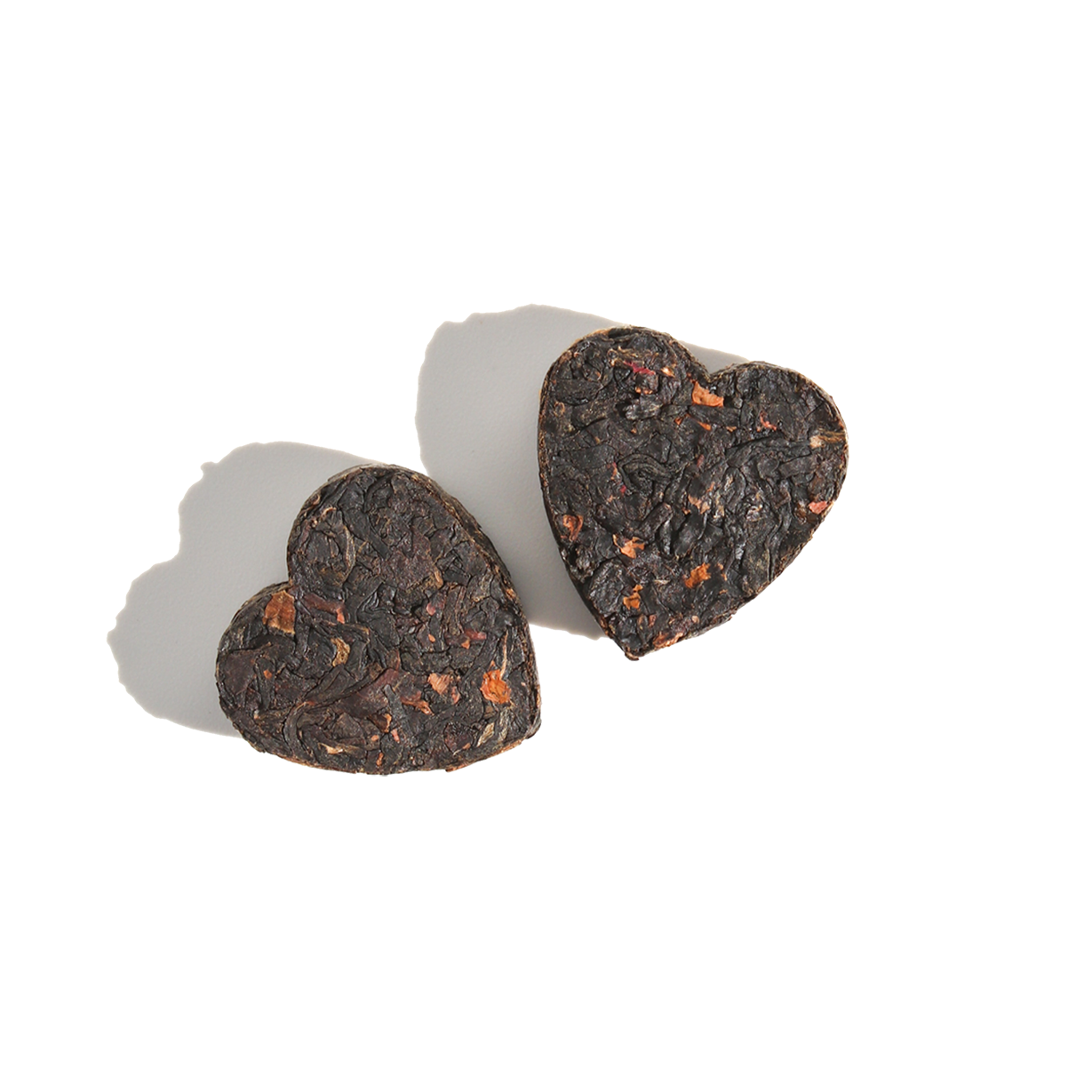 Vanilla Rose Dark Tea (Puerh) Hearts | Plum Deluxe