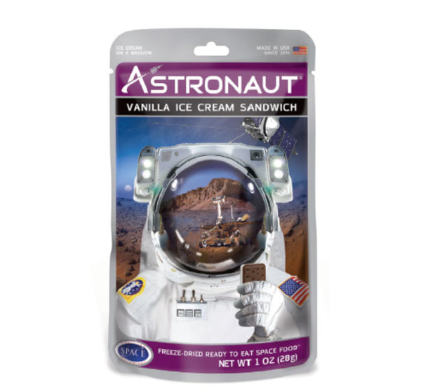 Astronaut Ice Cream - Vanilla Ice Cream Sandwich