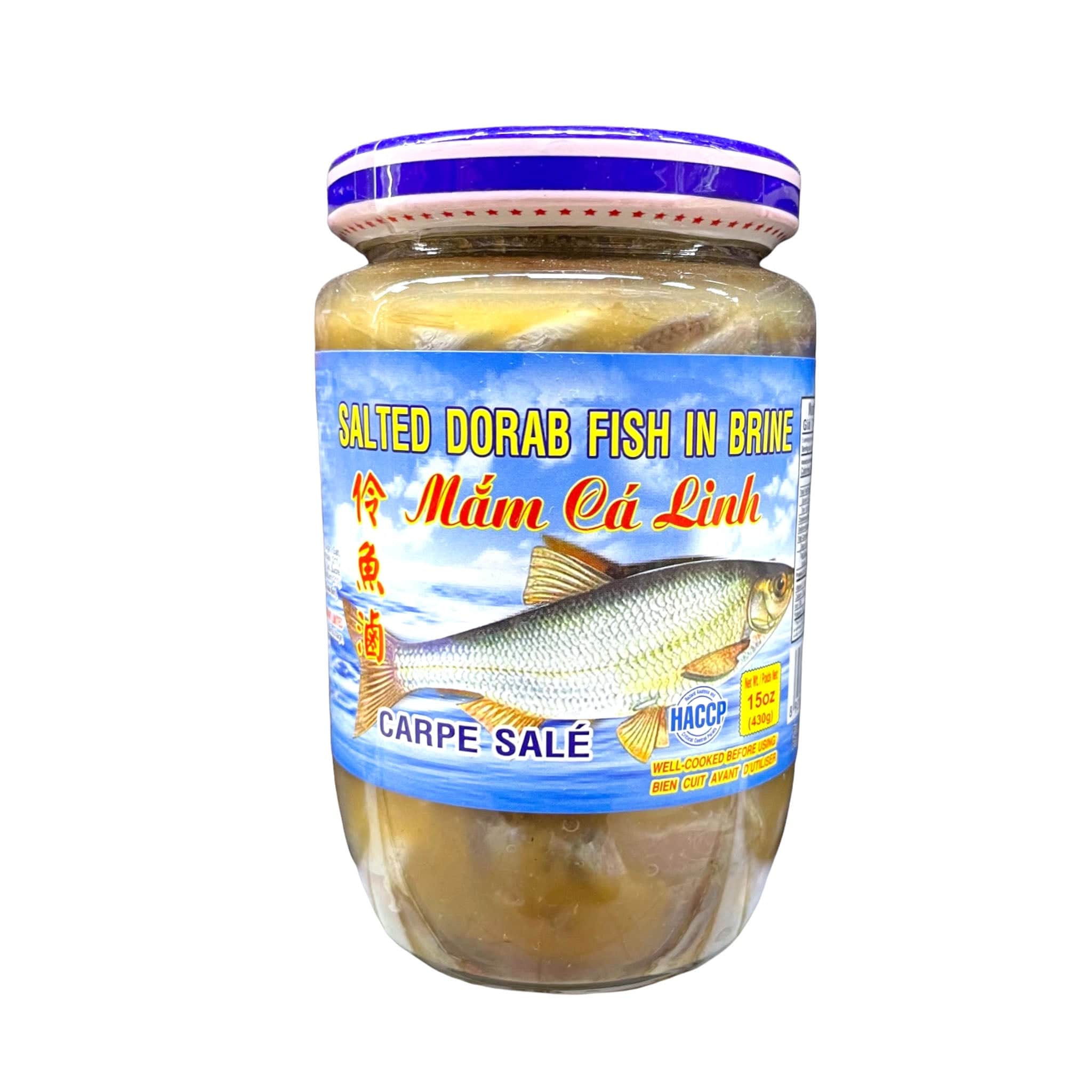 Vas Food Salted Dorab Fish in Brine