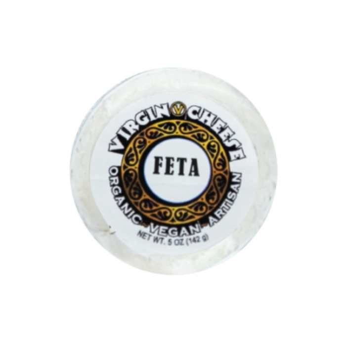 Virgin Cheese - Organic Vegan Artisan Feta Cheese, 5oz