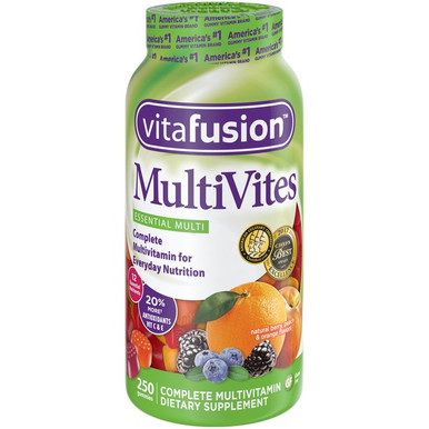 VitaFusion MultiVites Multivitamin Gummies, 250 Gummies