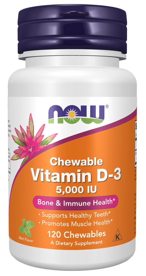 Vitamin D-3 Chewable 5,000 IU