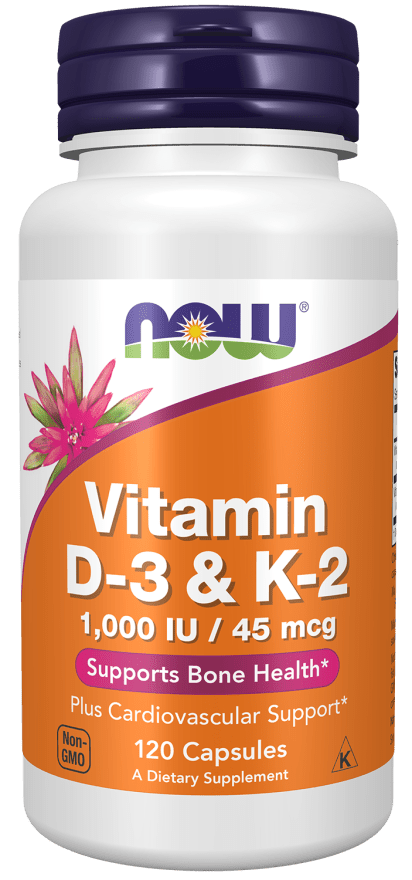 Vitamin D-3 & K-2 Capsules