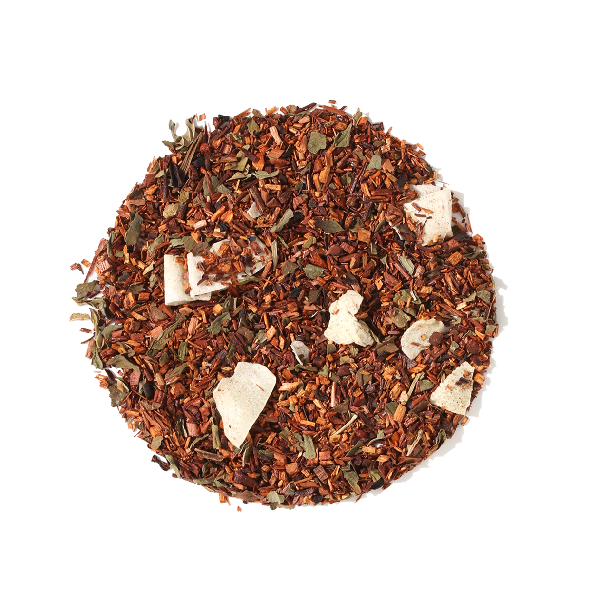 White Chocolate Peppermint Rooibos Herbal Tea | Plum Deluxe