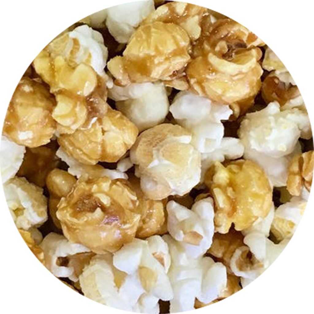 White Cheddar and Caramel Popcorn